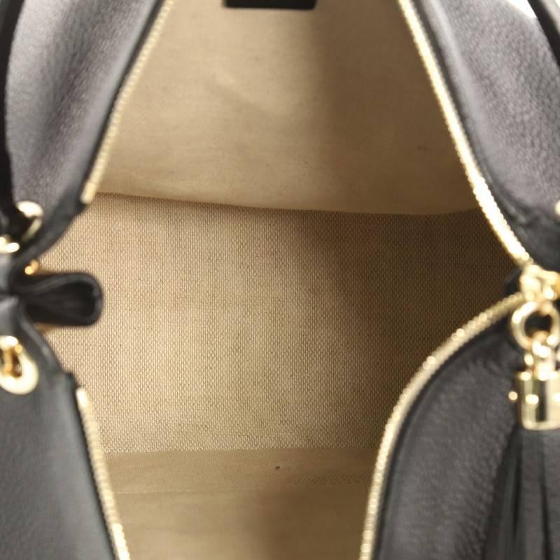 Women's Gucci Soho Convertible Hobo Leather Large