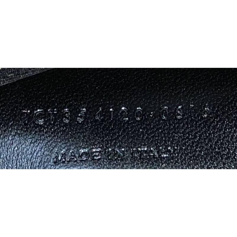 Saint Laurent Classic Monogram Tassel Crossbody Bag Crocodile Embossed Leather 1