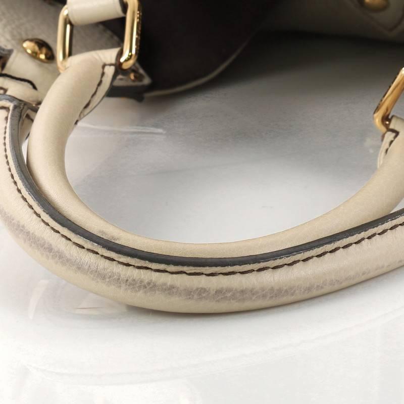 Women's or Men's Louis Vuitton Mahina Leather L-Hobo Bag