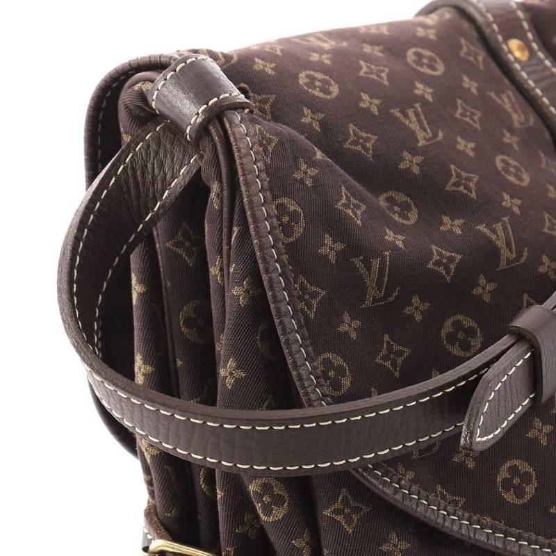 Women's or Men's Louis Vuitton Saumur Handbag Mini Lin
