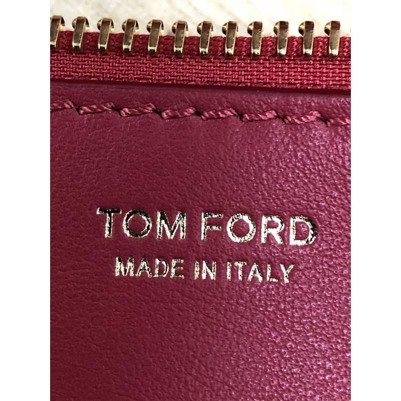 Tom Ford Logo Tote Perforated Leather Large 2
