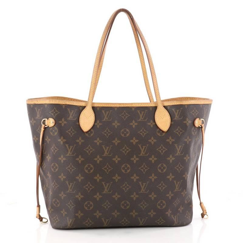 Louis Vuitton Monogram Canvas MM Neverfull Tote  In Good Condition In NY, NY