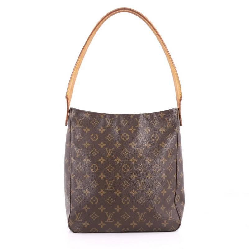 Louis Vuitton Monogram Canvas GM Looping Handbag  In Good Condition In NY, NY