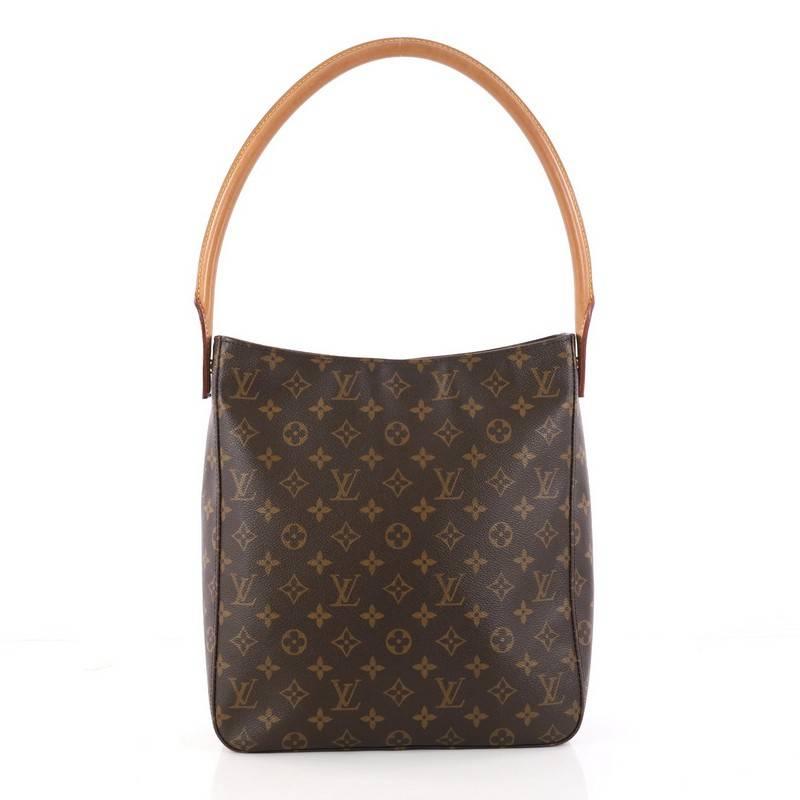 Louis Vuitton Monogram Canvas GM Looping Handbag  In Good Condition In NY, NY