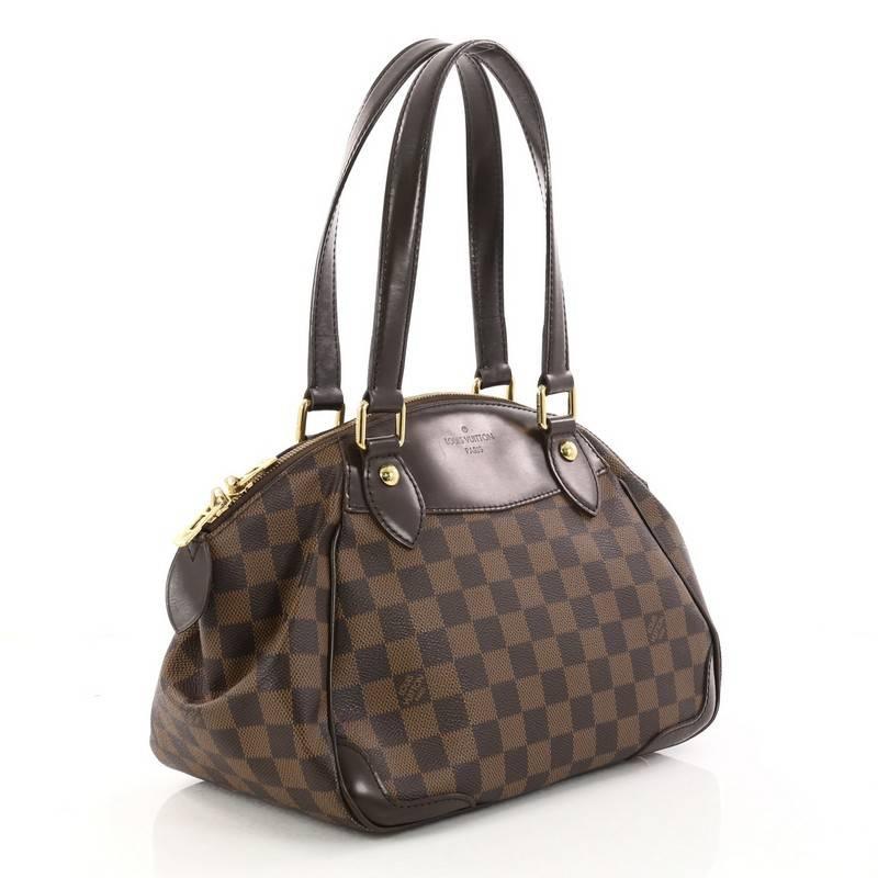Black Louis Vuitton Damier PM Verona Handbag 