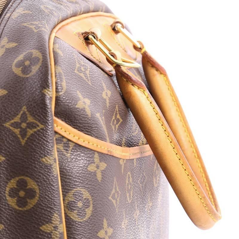 Louis Vuitton Deauville Monogram Canvas Handbag  4