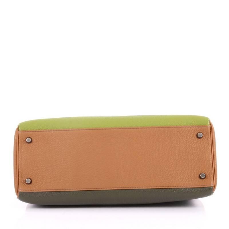 hermes tricolor kelly