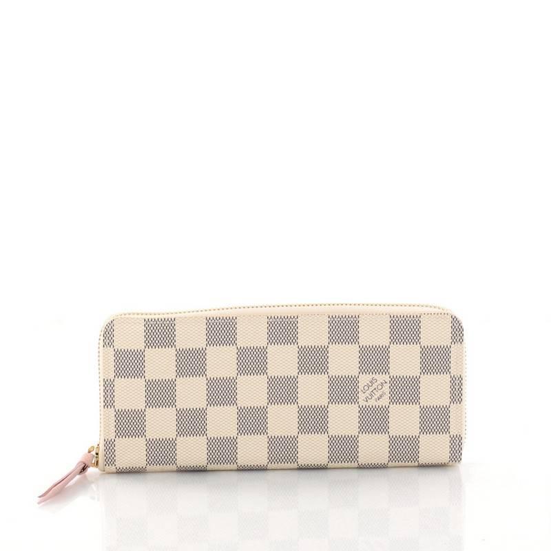 Louis Vuitton Clemence Wallet Damier