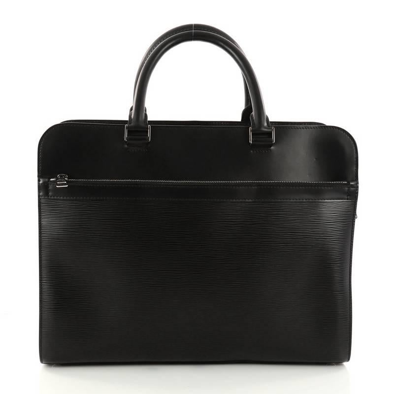 Louis Vuitton Bassano Handbag Epi Leather GM In Good Condition In NY, NY