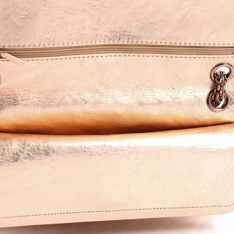 Chanel Reissue 2.55 Handbag Quilted Metallic Aged Calfskin 226 2