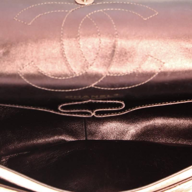 Chanel Reissue 2.55 Handbag Quilted Metallic Aged Calfskin 226 4