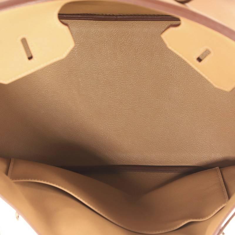 Hermes Birkin Handbag Tabac Brown Swift with Palladium Hardware 35 3