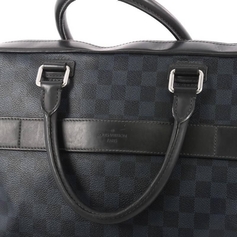 Louis Vuitton Porte-Documents Damier Cobalt Business Bag  1