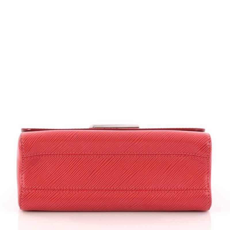Women's or Men's Louis Vuitton Twist Handbag Epi Leather MM