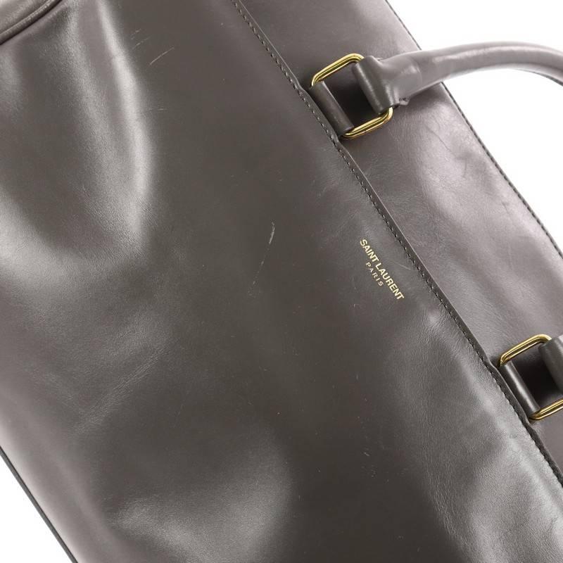 Saint Laurent Classic Duffle Bag Leather 6 2