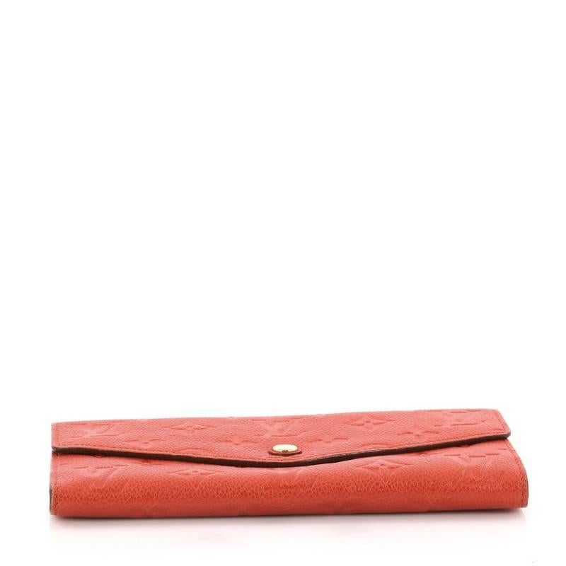 Women's or Men's Louis Vuitton Curieuse Wallet Monogram Empreinte Leather