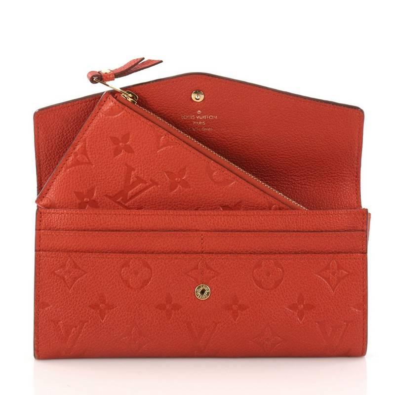 Louis Vuitton Curieuse Wallet Monogram Empreinte Leather 1