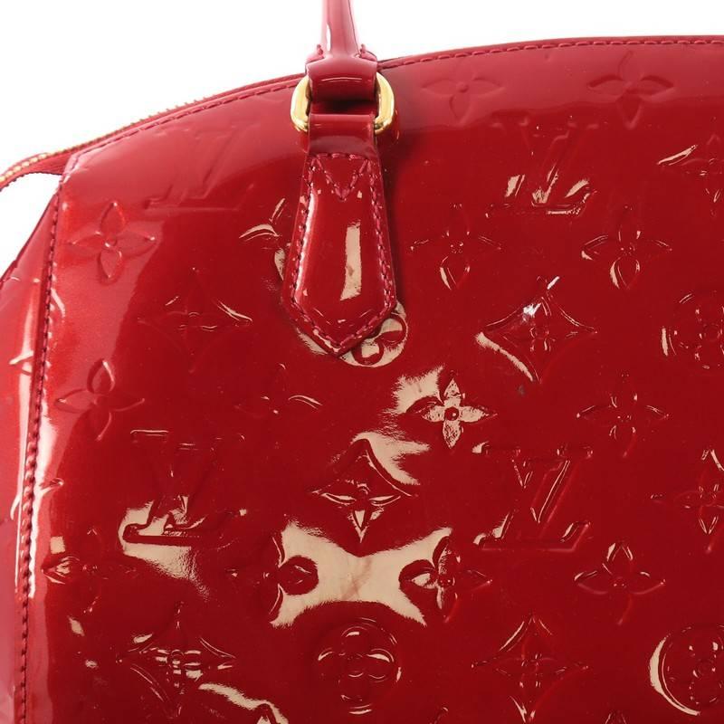 Louis Vuitton Sherwood Handbag Monogram Vernis GM 2