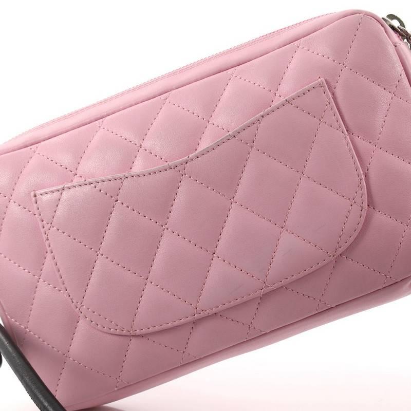 Chanel Cambon Pochette Quilted Leather 1