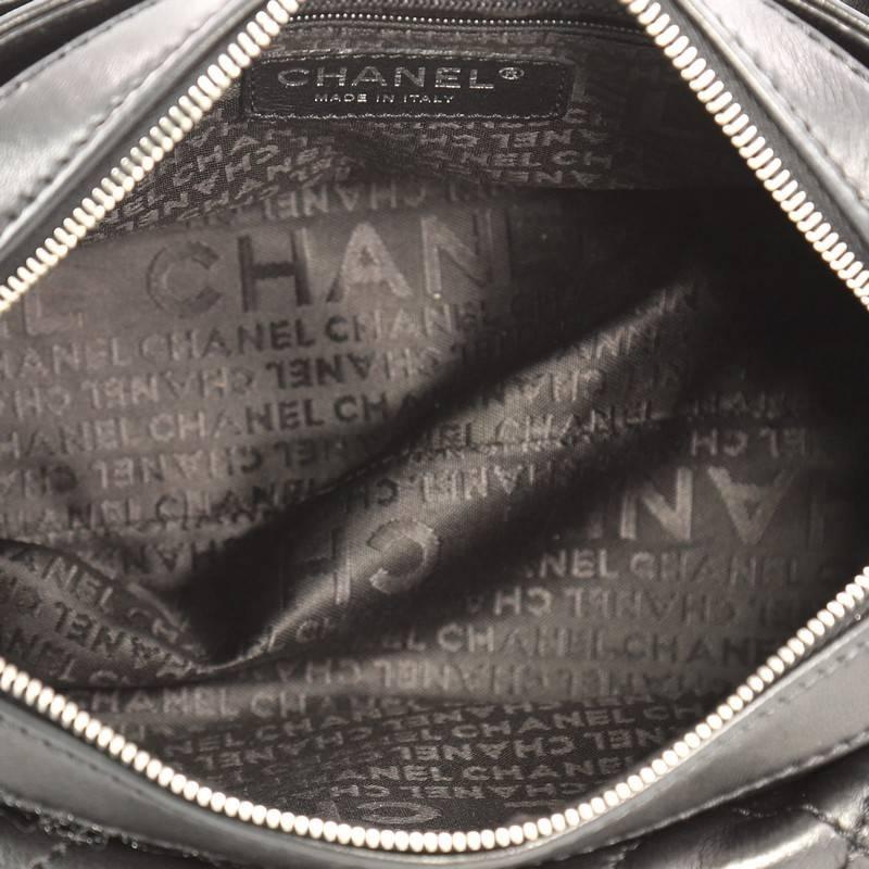 Chanel Vintage Flap Pocket Accordion Camera Bag Lambskin Medium 1
