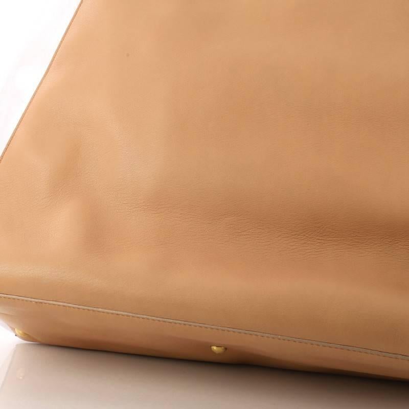 Fendi Color Block 2Jours Handbag Leather and PVC Large 1