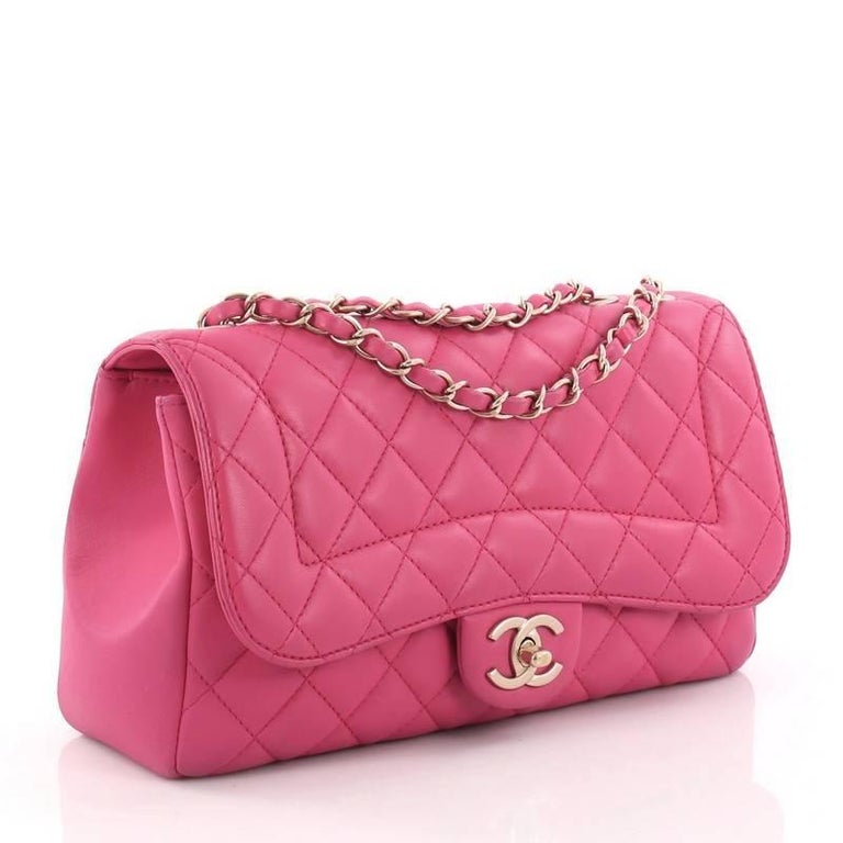 Chic with me cloth handbag Chanel Pink in Cloth - 22139080