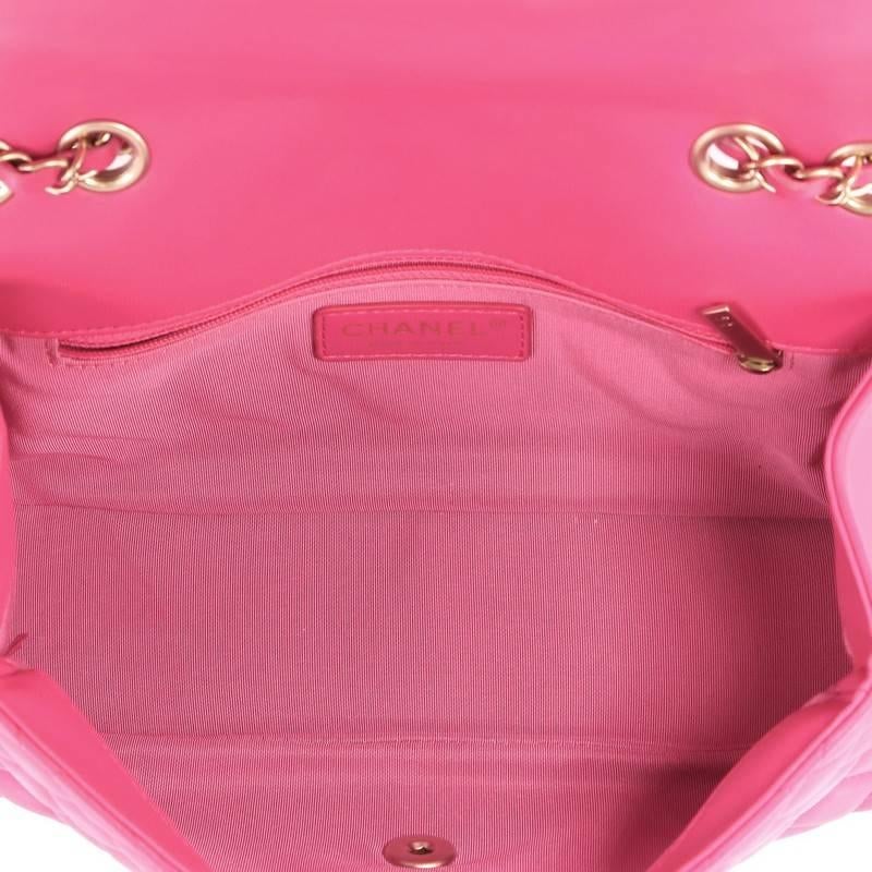 Chanel Mademoiselle Chic Flap Bag Quilted Lambskin Medium 3