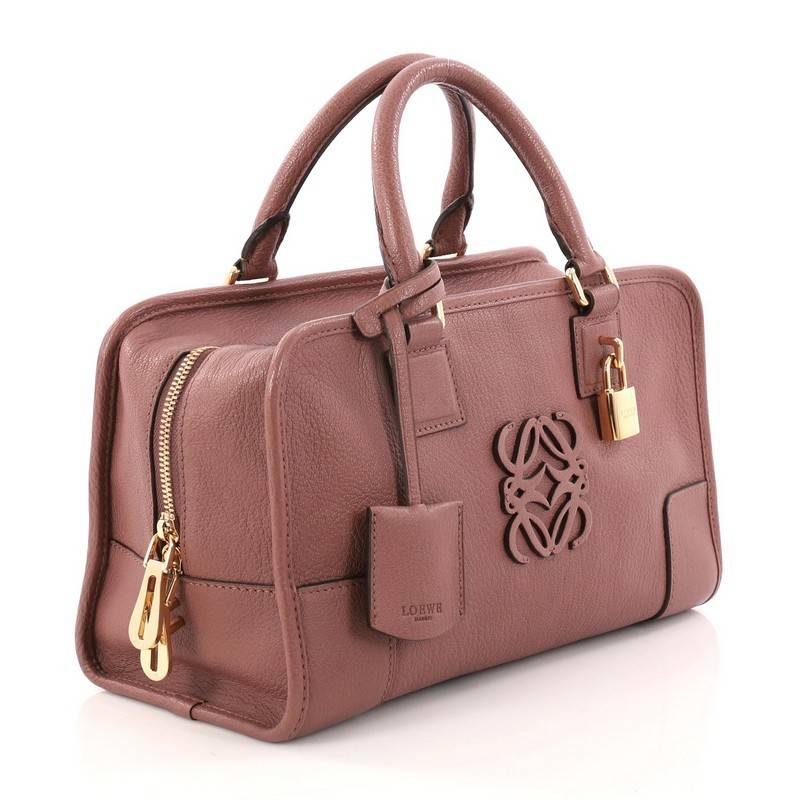 Brown Loewe Amazona Bag Leather 28