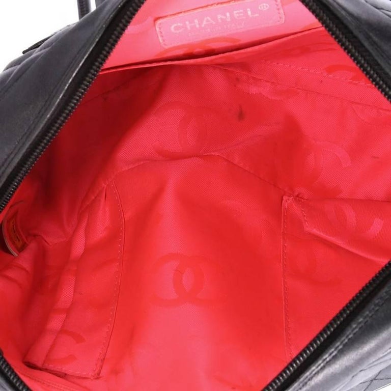 Chanel Cambon Camera Bag Quilted Leather at 1stDibs