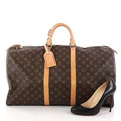Louis Vuitton Keepall Bag Monogram Canvas 55