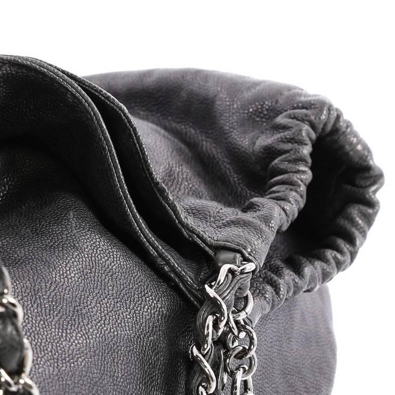 Chanel Coco Cabas Distressed Caviar XL In Good Condition In NY, NY