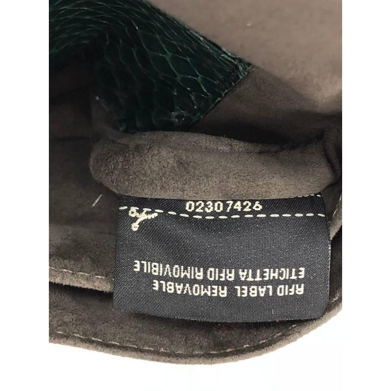 Fendi Wave Baguette Python Micro 2