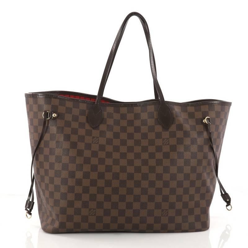 Louis Vuitton Neverfull Tote Damier GM In Good Condition In NY, NY