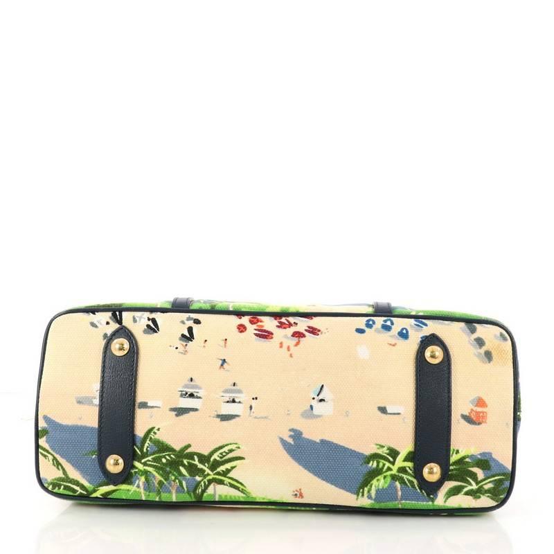 Women's Louis Vuitton Ailleurs Cabas Limited Edition Printed Canvas PM