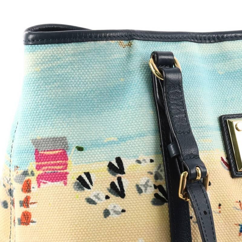 Louis Vuitton Ailleurs Cabas Limited Edition Printed Canvas PM 2