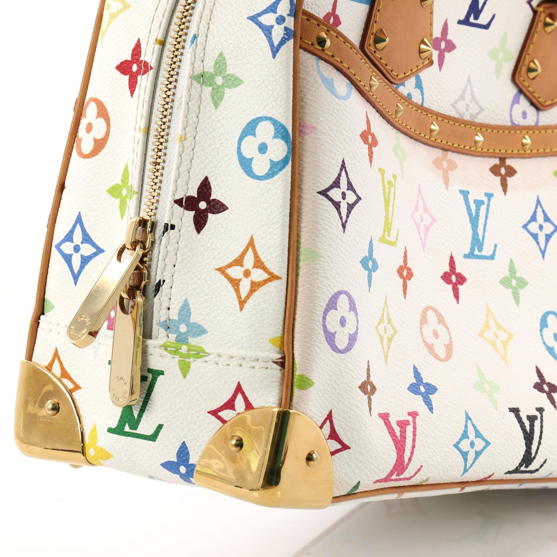  Louis Vuitton Trouville Handbag Monogram Multicolor i 1