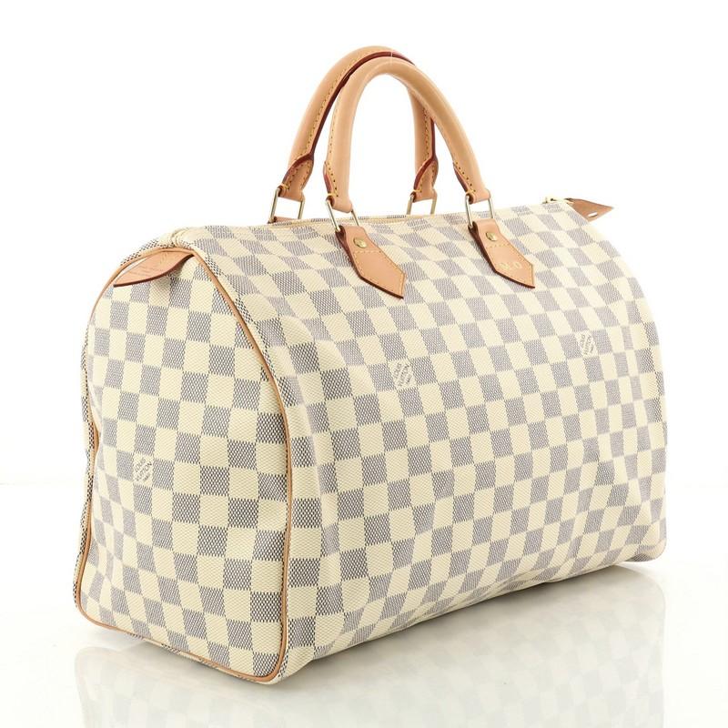 Women's or Men's Louis Vuitton Speedy Handbag Damier 35
