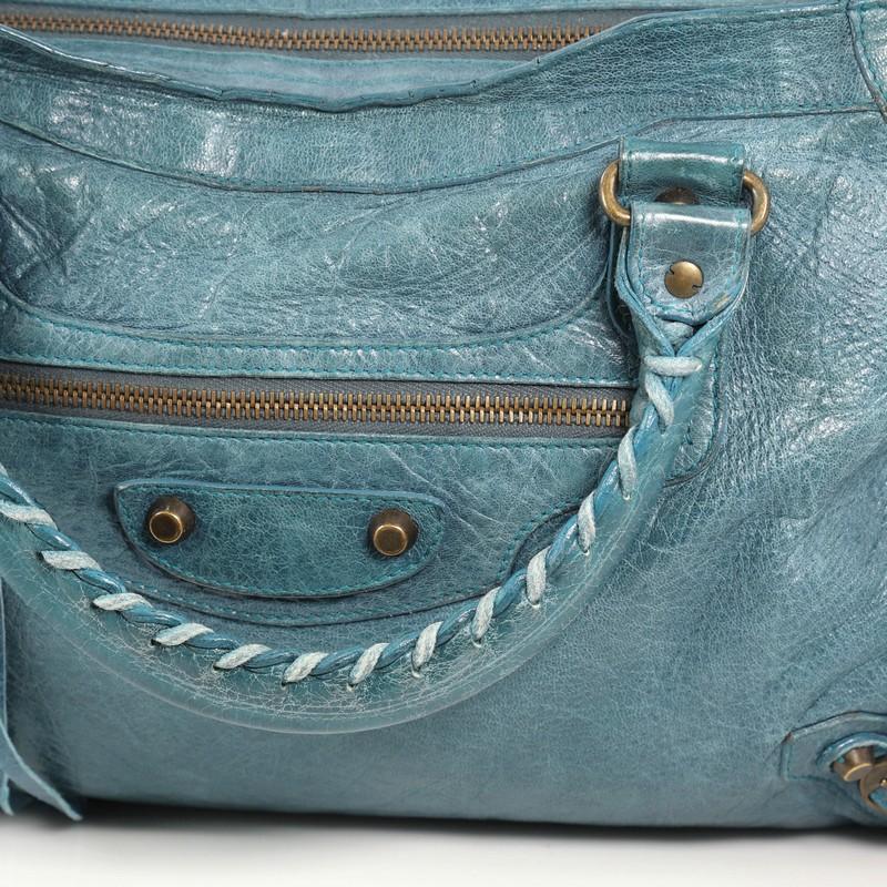 Balenciaga City Classic Studs Handbag Leather Small 3