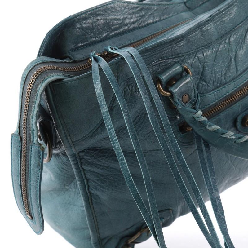 Balenciaga City Classic Studs Handbag Leather Small 4