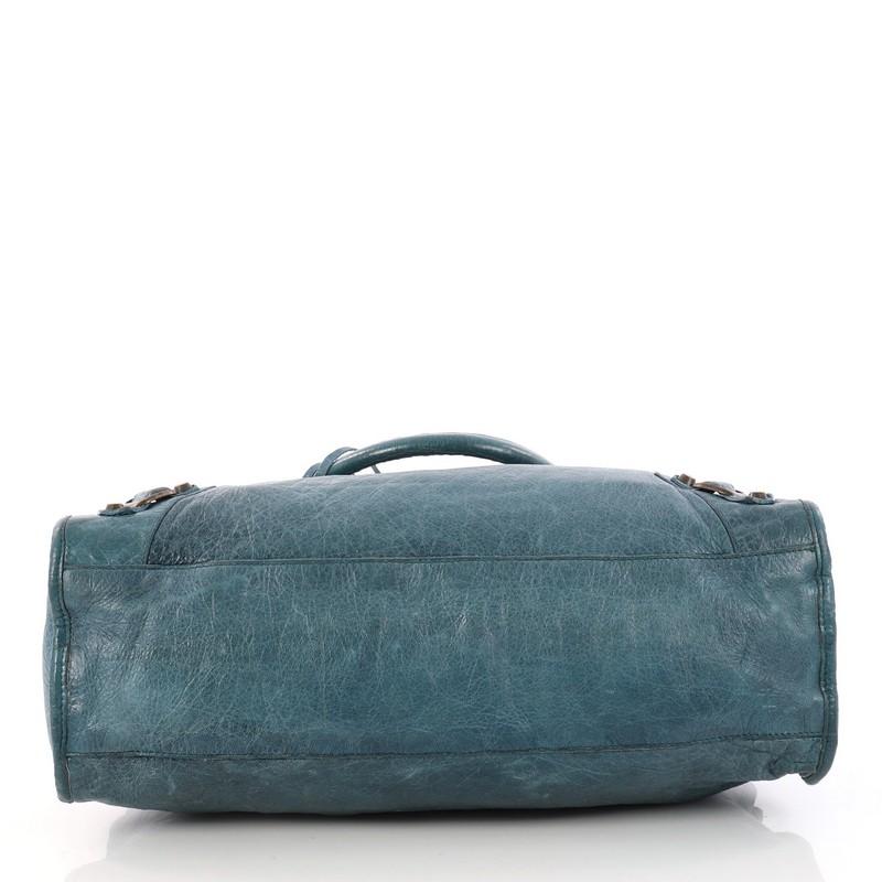Women's Balenciaga City Classic Studs Handbag Leather Small