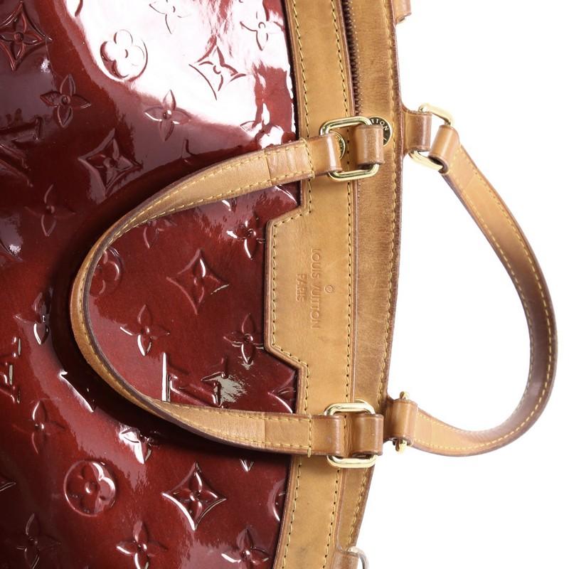 Louis Vuitton Brea Handbag Monogram Vernis MM 1
