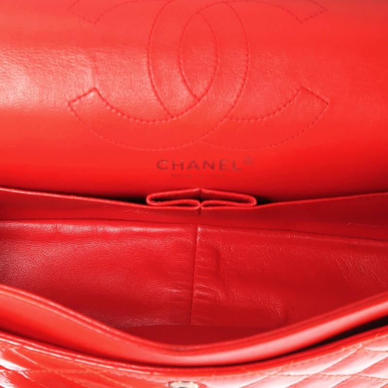 Chanel Reissue 2.55 Handbag Quilted Crinkled Patent 225 5