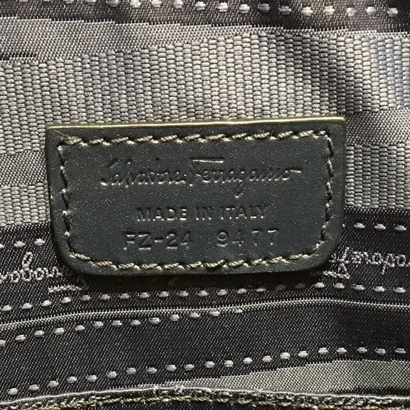 Salvatore Ferragamo Zip Around Briefcase Leather Medium 2