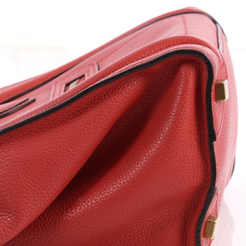 Celine Luggage Handbag Grainy Leather Micro 3