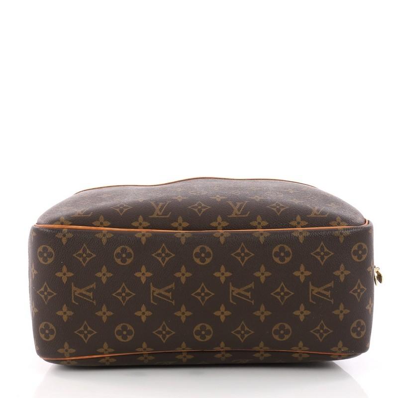 Women's or Men's Louis Vuitton Deauville Handbag Monogram Canvas 