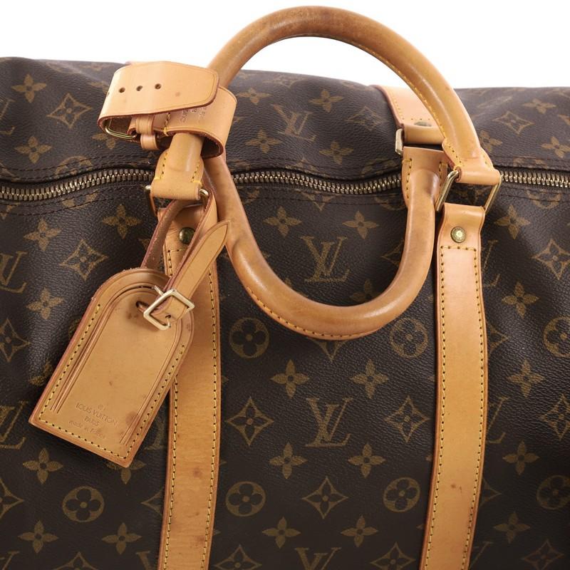 Louis Vuitton Keepall Bandouliere Bag Monogram Canvas 55 3