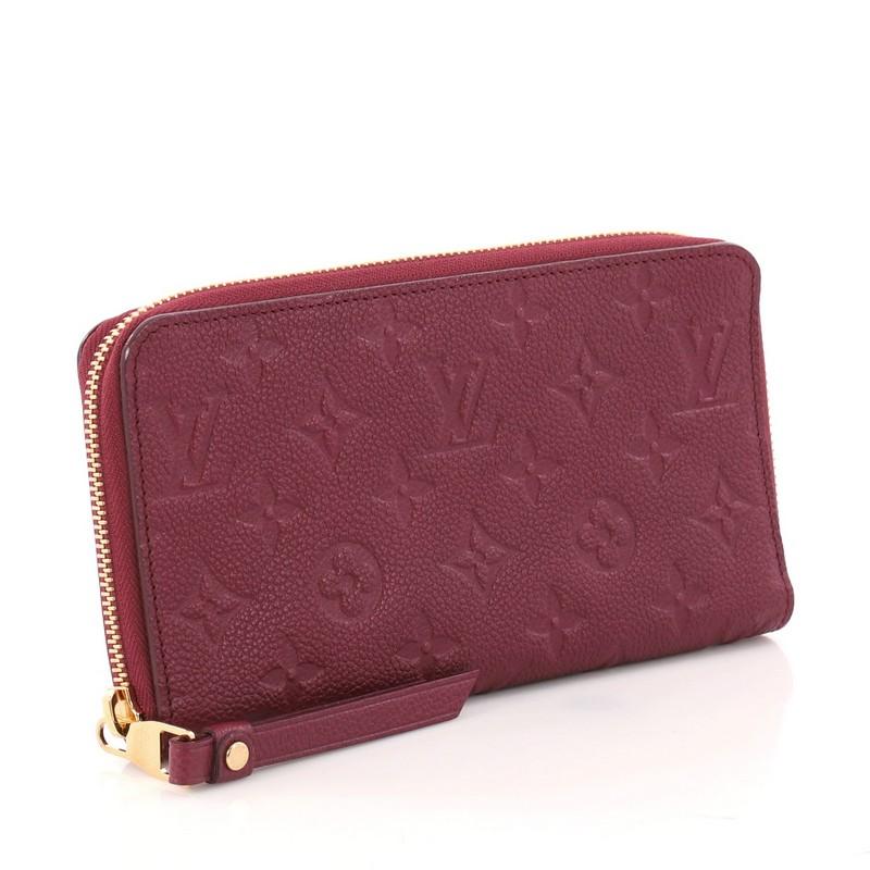 Brown Louis Vuitton Secret Wallet Monogram Empreinte Leather