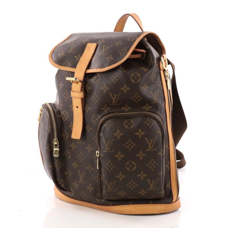 Louis Vuitton Bosphore Backpack Monogram Canvas In Good Condition In NY, NY