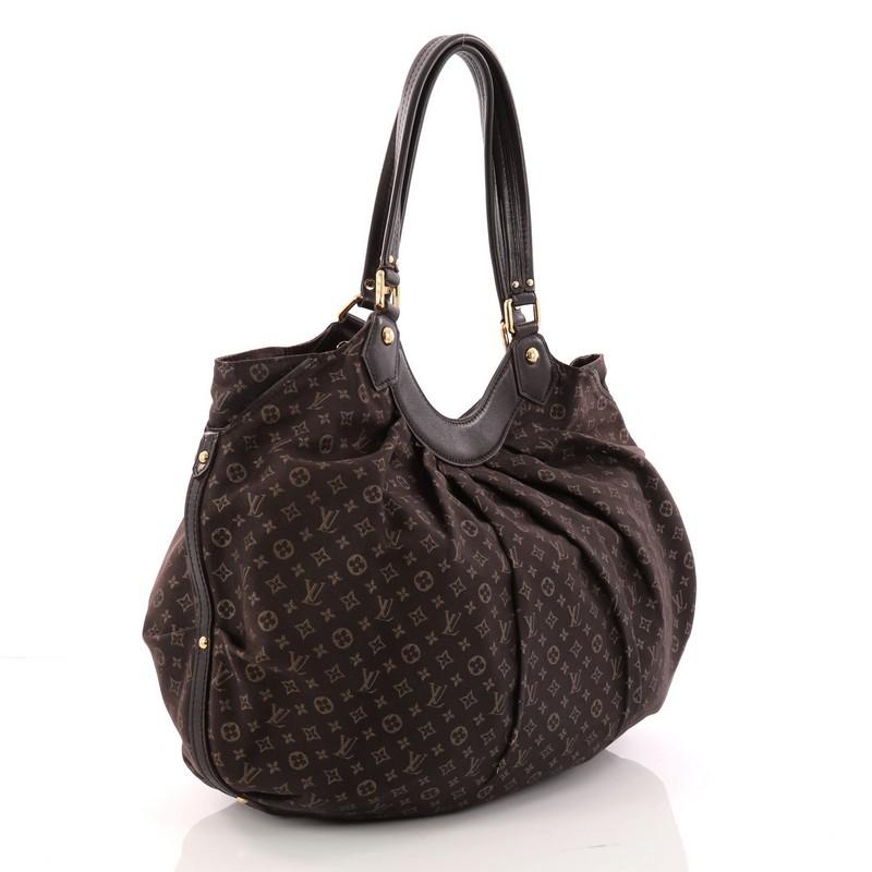 Black Louis Vuitton Fantaisie Handbag Monogram Idylle