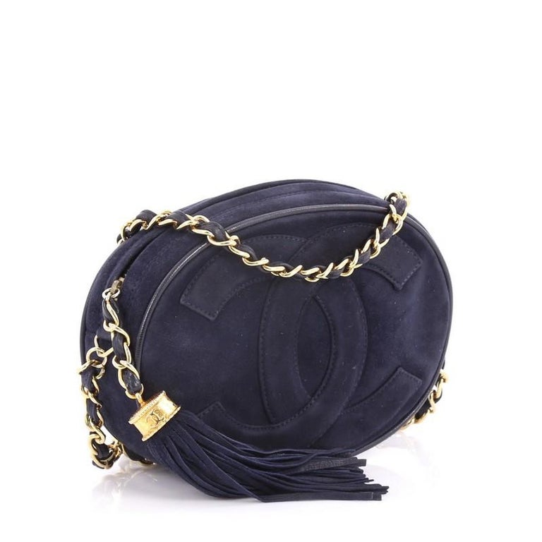 Chanel Vintage Tassel Shoulder Bag - Gold Crossbody Bags, Handbags -  CHA924640
